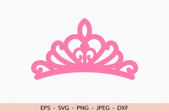 Download Crown Svg Cute Tiara Dxf File for Cricut - Dxf file Collection